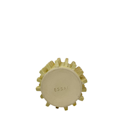 Brutalist Pen Holder - Yellow